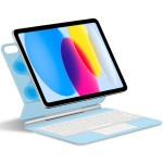 Niebieskie Magnetyczne Etui Magic Keyboard do iPad 10 2022 / iPad 11 2025