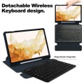 Granatowe Obrotowe Etui Bezprzewodowa Klawiatura do Samsung Galaxy Tab S10+