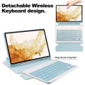 Niebieskie Obrotowe Etui Bezprzewodowa Klawiatura do Samsung Galaxy Tab S10+