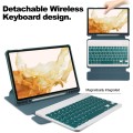 Zielone Obrotowe Etui Bezprzewodowa Klawiatura do Samsung Galaxy Tab S10+
