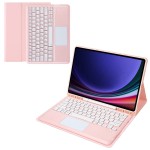 Różowe Etui Klawiatura z TouchPad do Samsung Galaxy Tab S10+