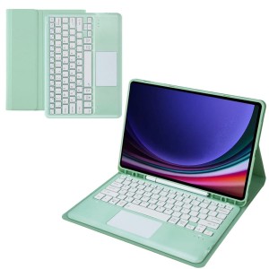 Zielone Etui Klawiatura z Touch Pad do Samsung Galaxy Tab S10+