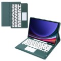 Zielone Etui Klawiatura z Touch Pad do Samsung Galaxy Tab S10+