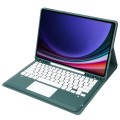 Zielone Etui Klawiatura z Touch Pad do Samsung Galaxy Tab S10+