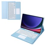 Niebieskie Etui Klawiatura z Touch Pad do Samsung Galaxy Tab S10+