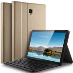 Etui Bezprzewodowa Klawiatura Samsung Galaxy Tab S4 10.5 złota