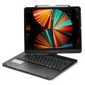Czarna Podświetlana Obrotowa Klawiatura TouchPad do iPad Air 13 2025/2024