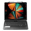 Czarna Podświetlana Obrotowa Klawiatura TouchPad do iPad Air 13 2025/2024