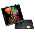 Czarna Podświetlana Obrotowa Klawiatura TouchPad do iPad Air 13 2025/2024