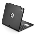 Czarna Podświetlana Obrotowa Klawiatura TouchPad do iPad Air 13 2025/2024