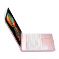 Różowa Podświetlana Obrotowa Klawiatura TouchPad do iPad Air 13 2024