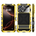 R-JUST Pancerne Etui Antywstrząsowe do iPhone 16 Pro Max żółte