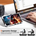 R-JUST Pancerne Etui Antywstrząsowe do iPhone 16 Pro srebrne