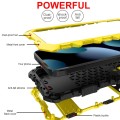 R-JUST Pancerne Etui Antywstrząsowe do iPhone 15 Pro żółte