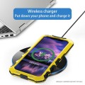 R-JUST Pancerne Etui Antywstrząsowe do iPhone 15 Pro żółte