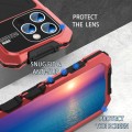 R-JUST Pancerne Etui Antywstrząsowe do iPhone 15 Pro czerwone