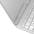 Podświetlana Obrotowa Klawiatura TouchPad do iPad Pro 11 2024 srebrna