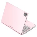 Podświetlana Obrotowa Klawiatura TouchPad do iPad Pro 11 2024 różowa
