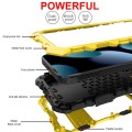 R-JUST Pancerne Etui Antywstrząsowe do iPhone 15 Plus żółte