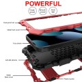 R-JUST Pancerne Etui Antywstrząsowe do iPhone 15 Plus czerwone