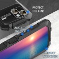 R-JUST Pancerne Etui Antywstrząsowe do iPhone 15 Plus czarne