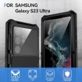R-JUST Pancerne Etui Antywstrząsowe do Samsung Galaxy S22 Ultra 5G czarne
