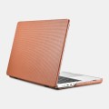 iCarer Skórzane Etui Obudowa do Macbook Pro 14 brązowe