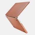 iCarer Skórzane Etui Obudowa do Macbook Pro 14 brązowe
