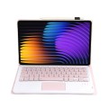 Różowy Pokrowiec Etui Klawiatura z Touchpad do Xiaomi Pad 7 / Pad 7 Pro