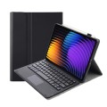 Czarny Pokrowiec Etui Klawiatura z Touchpad do Xiaomi Pad 7 / Pad 7 Pro