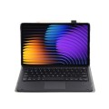 Czarny Pokrowiec Etui Klawiatura z Touchpad do Xiaomi Pad 7 / Pad 7 Pro
