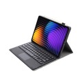 Czarny Pokrowiec Etui Klawiatura z Touchpad do Xiaomi Pad 7 / Pad 7 Pro