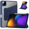 Obrotowe Etui ze schowkiem na rysik do Xiaomi Pad 7 / Pad 7 Pro granatowe