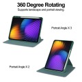 Obrotowe Etui ze schowkiem na rysik do Xiaomi Pad 7 / Pad 7 Pro zielone