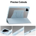 Obrotowe Etui ze schowkiem na rysik do Xiaomi Pad 7 / Pad 7 Pro niebieskie