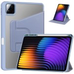 Obrotowe Etui ze schowkiem na rysik do Xiaomi Pad 7 / Pad 7 Pro fioletowe