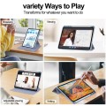Obrotowe Etui ze schowkiem na rysik do Xiaomi Pad 7 / Pad 7 Pro fioletowe