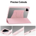 Obrotowe Etui ze schowkiem na rysik do Xiaomi Pad 7 / Pad 7 Pro różowe