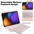 Różowe Obrotowe Etui Klawiatura do Xiaomi Pad 7 / Pad 7 Pro