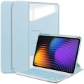 Niebieskie Obrotowe Etui Klawiatura do Xiaomi Pad 7 / Pad 7 Pro