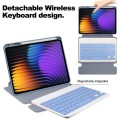 Lawendowe Obrotowe Etui Klawiatura do Xiaomi Pad 7 / Pad 7 Pro
