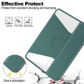Zielone Obrotowe Etui Klawiatura do Xiaomi Pad 7 / Pad 7 Pro