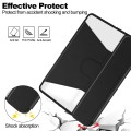 Czarne Obrotowe Etui Klawiatura do Xiaomi Pad 7 / Pad 7 Pro