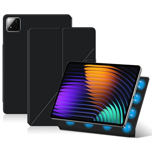Czarne Magnetyczne Etui Smart Cover do Xiaomi Pad 7 / Pad 7 Pro