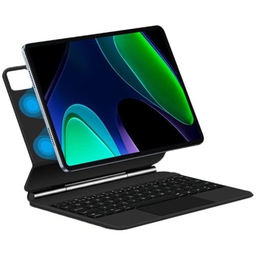 Megnetyczne Etui Podświetlana Klawiatura TouchPad do Xiaomi Pad 6 / 6 Pro