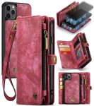 Etui Pokrowiec Portfel CASEME do iPhone 11 Pro Max czerwony