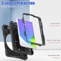 Shockproof Pancerne Etui Obudowa z Paskiem do iPad Mini 7/6 czarne