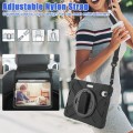 Shockproof Pancerne Etui Obudowa z Paskiem do iPad Mini 7/6 czarne