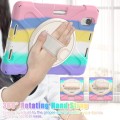 Shockproof Pancerne Etui Obudowa z Paskiem do iPad Mini 7/6 kolorowe