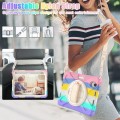 Shockproof Pancerne Etui Obudowa z Paskiem do iPad Mini 7/6 kolorowe